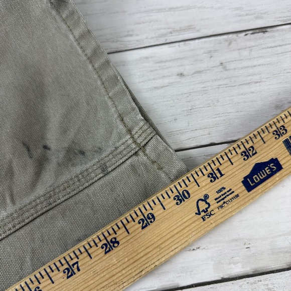 Carhartt B11 DES Carpenter Duck Work Pants 38x32 Original Dungaree fit (47x30.5) - Picture 14 of 15